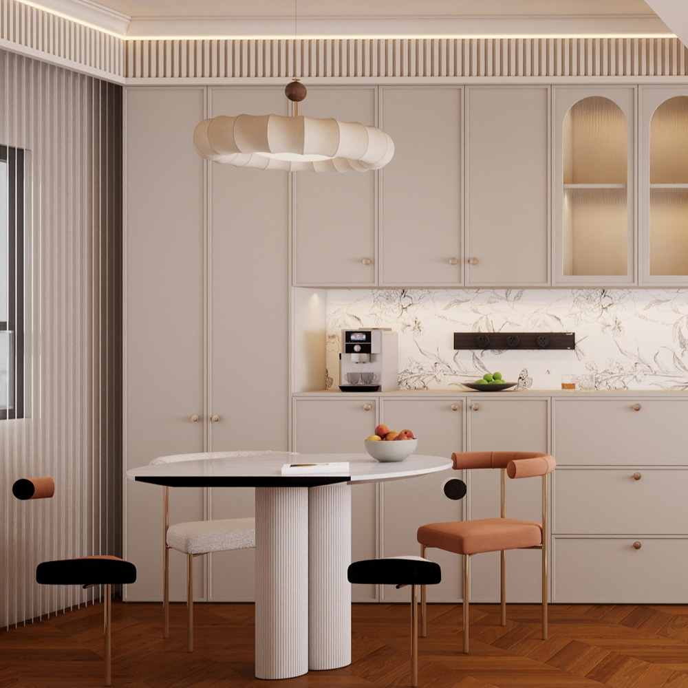 Cream style restaurant