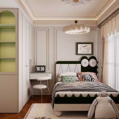 Cream style bedroom